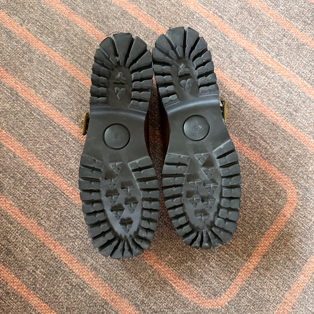 INTENTIONALLY BLANK Olive Mary Jane Flats - Picture 9 of 9